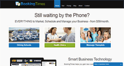 Desktop Screenshot of bookingtimes.com